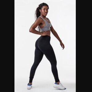 Los Angeles Apparel Black Performance Pant Leggings small